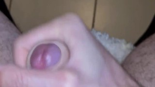 Little Morning Play with my big hairy Cock in the kitchen before going to work CloseUp POV | 4K