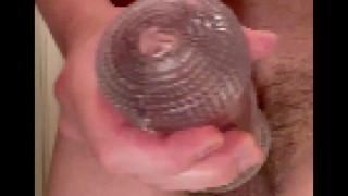 Big Dick　Gay ちゅぽちゅぽ！新しいオナホ試してみた