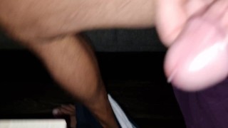 Jerk off with huge CUMSHOT