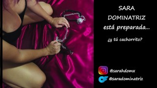 Sara Dominatriz quiere jugar con sus cachorritos sumisos