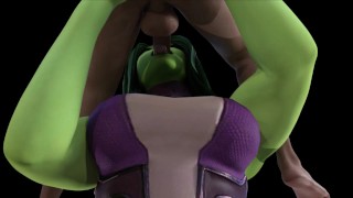 She Hulk shows tiny little man what she really wants