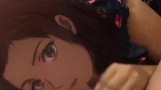 COGIENDO DE PERRITO A UN ANIME