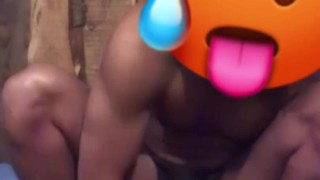 Pissing while dildo fuck me
