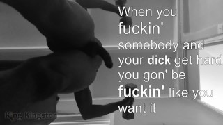 Workout out, dick swinging!