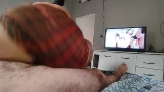 pussy seen from below busting a hard dick with a mini skirt ass, imagine i'm on your naughty dick