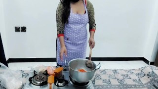Pakistani Village Wife Has Anal Sex In Kitchen While She Is Cooking With Clear Hindi Audio
