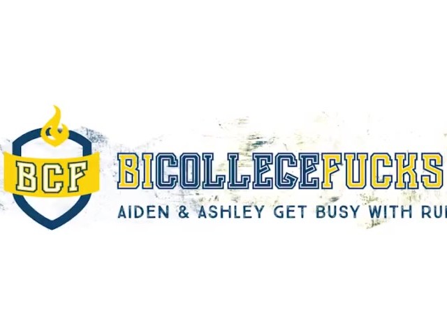 BiCollegeFucks - Aiden and Ashley get busy with Rudy