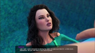 Milfy City # 19 Gave me a blowjob underwater while her friend was floating on top