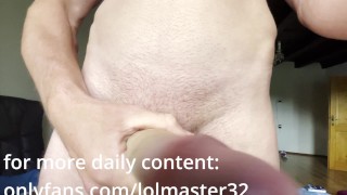 [4K POV] Huge Veiny Cock and balls slapping your face