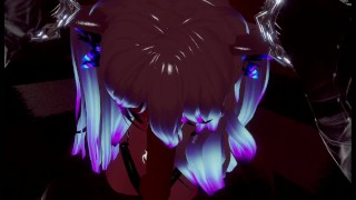 ♡ Lovers Desire ♡ Sloppy Rimjob & Deepthroat by Fefi from DottyVR!