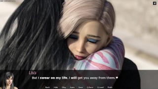 LISA Gameplay #28 Naked Bonding Time Between Sexy Girls