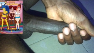 THREESOME TONIKZALEX STROKING BBC MOANS, TALKS DIRTY & CUMS HUGE LOAD CUM INSIDE