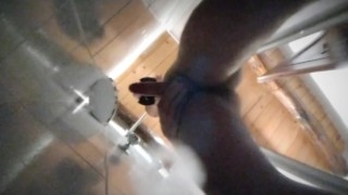 pissing in shower - open your mouth and drink my piss - pissing on camera