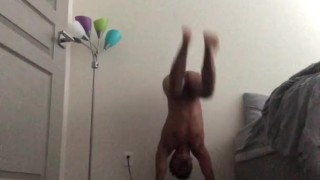 Working Out With A Boner