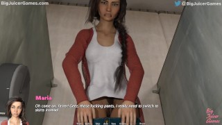 Temptations are everywhere #2: Couple fucks in a public bathroom (HD Gameplay)