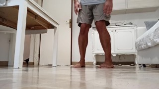 Enjoy my anal fingering! I love it dirty with desperate pee and cum on my clothes.