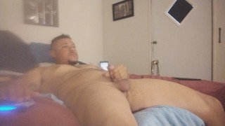 Hot Latino Hunk Jerking Off ( Would you jerk off with me)?
