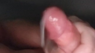 A big load after horny masturbation