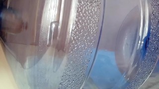 fat cock 23/6 greedily fucks bootle and stuffs it with cum😯🤤😜