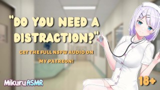[SPICY] Nurse 'DISTRACTS' you during appointment│Lewd│Kissing│Grinding│Moaning│FTA