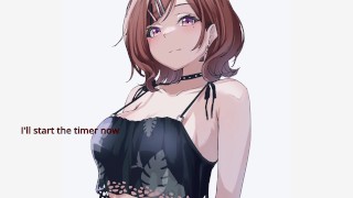 Hentai JOI - Madoka Higuchi gives you 3 minutes to cum (FEMDOM, POST ORGASM T.)