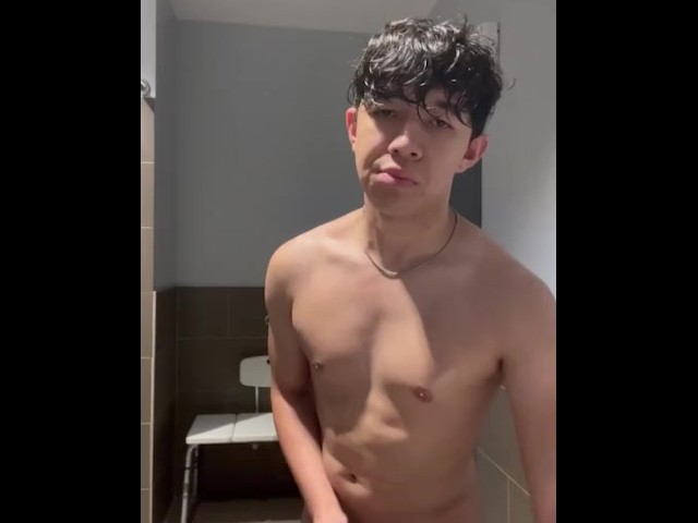 Twink Asian - Fit Asian Twink Bathroom Jerkoff - Free Porn Videos - YouPorngay
