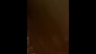 18 year old girlfriend deepthroats her boyfriend's huge cock and gets fucked in POV