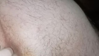 Sean finger fucks his hole