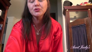 Aunt Judy's - Your 50yo Big-Bottom Hairy Pussy StepAunt Joana gives you a Massage (POV)