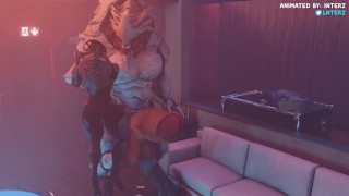 Krogan Pole Dance Hyper Growth Animation