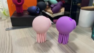 Tracy's Sex Toy, Cute Octopus are DANCING Together!! HAHAHA
