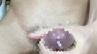 【Posted every day in September！】Male college student close-up masturbation video Facial Bukkake (2/2