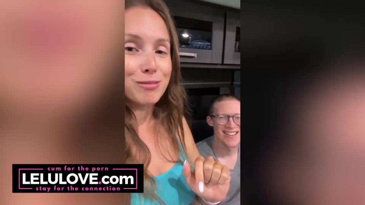 Babe thanking supporters for magic wand foot fetish and big boobs  