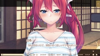 【エロゲー アマナツ動画(体験版)4】転んで今度は和葉ちゃんのおっぱいを揉んでしまい・・・(巨乳JK恋愛エロゲー 実況プレイ動画 Hentai game Amanatsu)