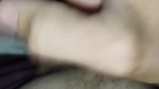 Express morning handjob with cumshot