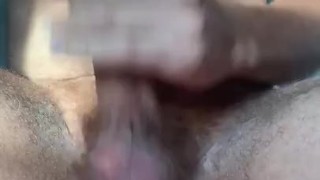 I am cumming with my ginger bbc dick after my workout 