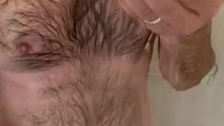 Hairy Daddy Dad Bod Shower Gets My Dick Hard