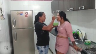 despues de una buena comida una rica cogida parte 1