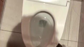 綺麗な商業施設のトイレでオナニーしたよ、でもスマホで録画するとオカズなくなって困った