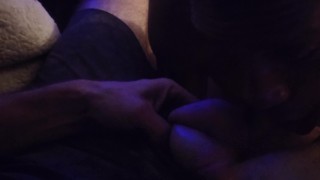 Getting my dick sucked