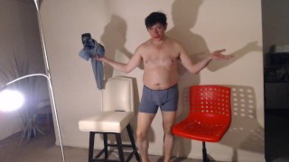 Jay Just Loves Getting Naked & Hard!