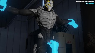 Magic Hands Muscle Hyper Growth Animation