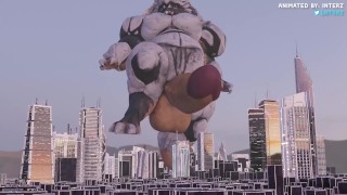 Macro Krogan Muscle Hyper Growth Animation