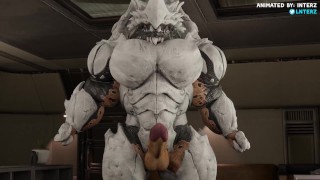 Aliens Muscle Hyper Growth Animation