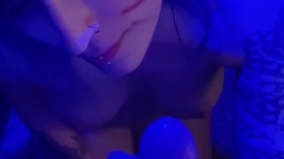 POV: Your Tattooed Goth Girlfriend Sigrid Needs Your Cum For Her Catgirl Cosplay!