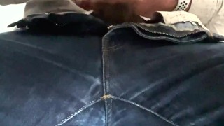 Office Wank Under The Table with Cumshot and Social Commentary. Maybe you like fat guys.