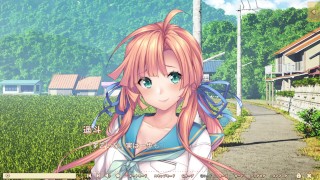 【エロゲー アマナツ動画(体験版)5】和葉の目の前でこがねちゃんに抱き着かれた結果・・(巨乳 恋愛エロゲー 実況プレイ動画 Hentai game Amanatsu)