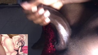 TWO GIRLS THREESOME TONIKZALEX STROKING BBC MOANS, TALKS DIRTY & CUMS HUGE LOAD CUM INSIDE CARTOON 