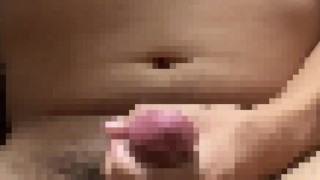 巨根青年オナニー