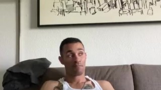 Jacking off next to homeboi 